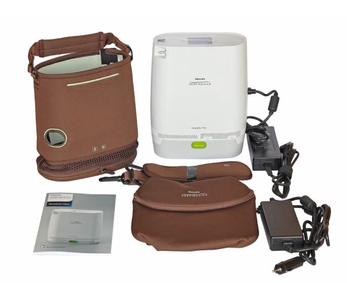 Kyslík 24, oxygeoterapie na doma, přístroj Philips Simply Go Mini